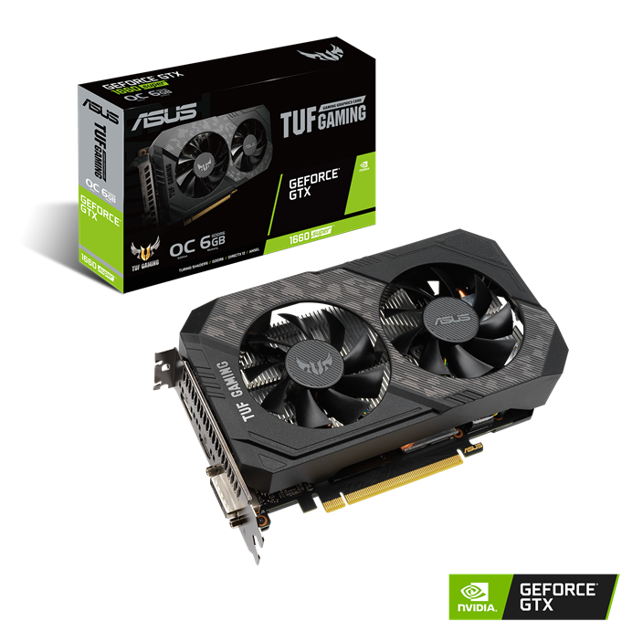 کارت گرافیک ایسوس مدل TUF-GTX1660S-O6G-GAMING با حافظه 6 گیگابایت