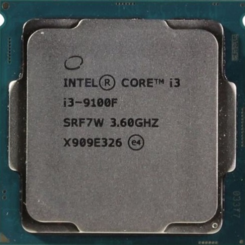 پردازنده تری اینتل مدل Core i3-9100F با فرکانس 3.6 گیگاهرتز
