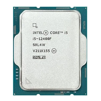پردازنده CPU اینتل بدون باکس مدل Core i5-12400F فرکانس 2.5 گیگاهرتز