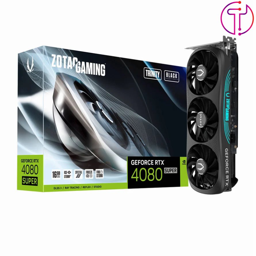 کارت گرافیک زوتاک GAMING GeForce RTX 4080 SUPER Trinity Black Edition 16GB GDDR6X