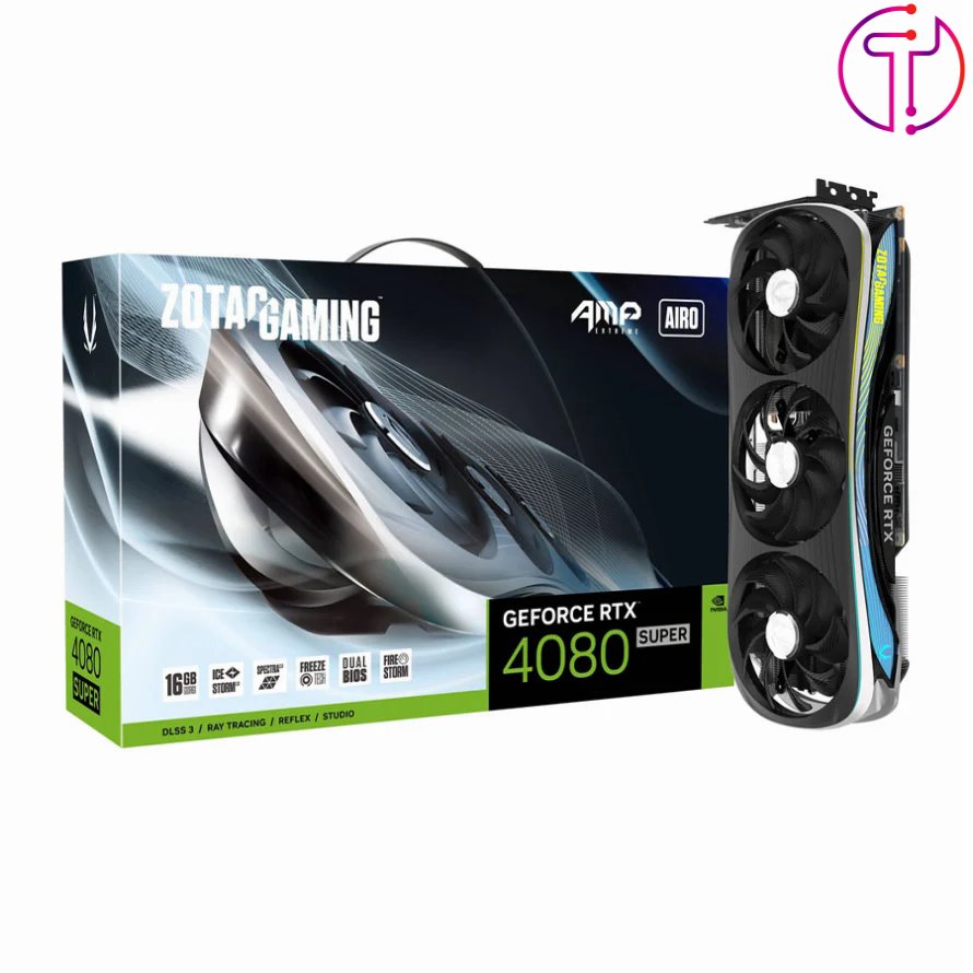 کارت گرافیک زوتاک GAMING GeForce RTX 4080 SUPER AMP Extreme AIRO 16GB GDDR6X