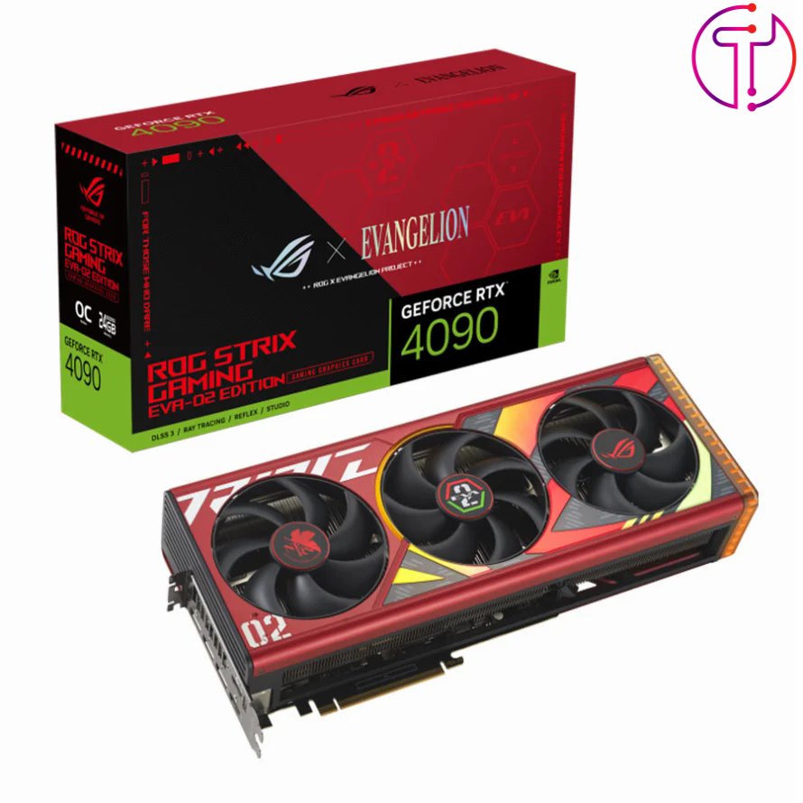 کارت گرافیک ایسوس ROG Strix GeForce RTX 4090 24GB GDDR6X OC EVA-02 Edition