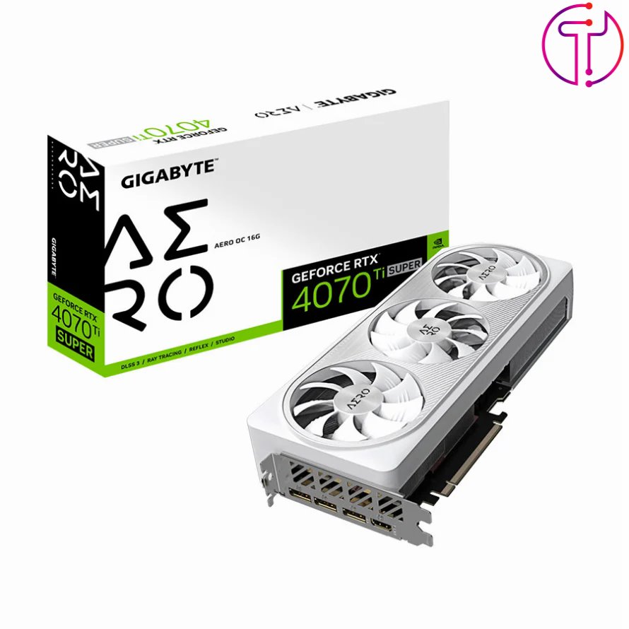 کارت گرافیک گیگابایت GeForce RTX 4070 Ti SUPER AERO OC 16G