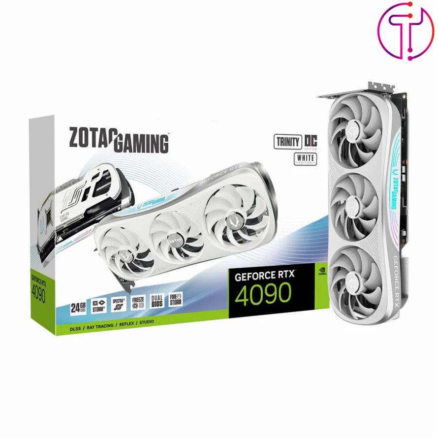 کارت گرافیک زوتاک GAMING GeForce RTX 4090 Trinity OC White Edition