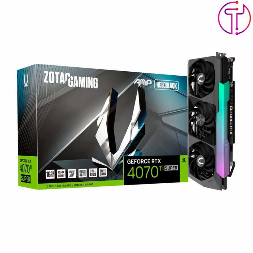 کارت گرافیک زوتاک GeForce RTX 4070 Ti SUPER AMP HOLO