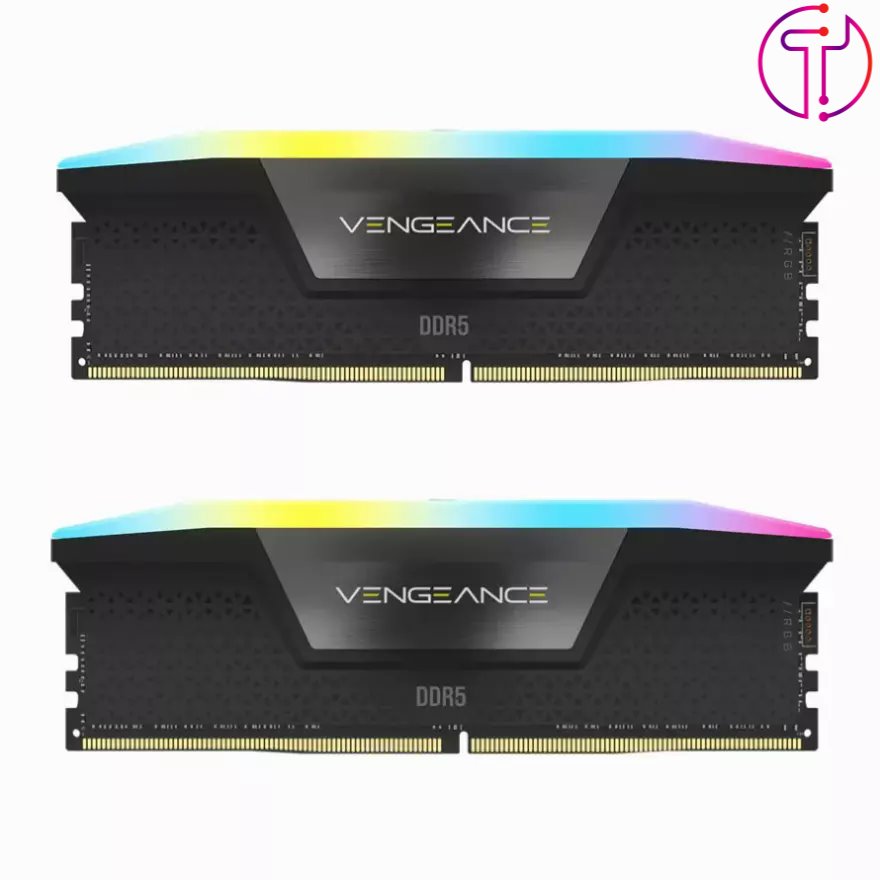 رم کورسیر VENGEANCE RGB 32GB 16GBx2 6000MHz CL36 DDR5