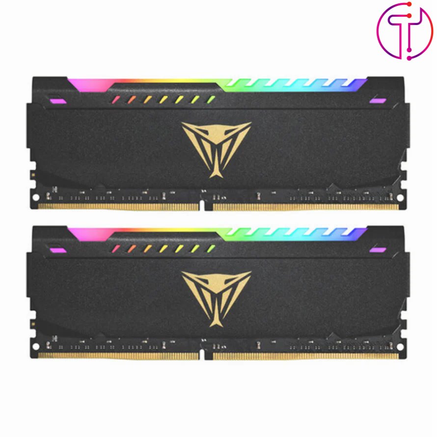 رم پاتریوت Viper STEEL RGB 16GB 2x8GB 3600MHz CL18
