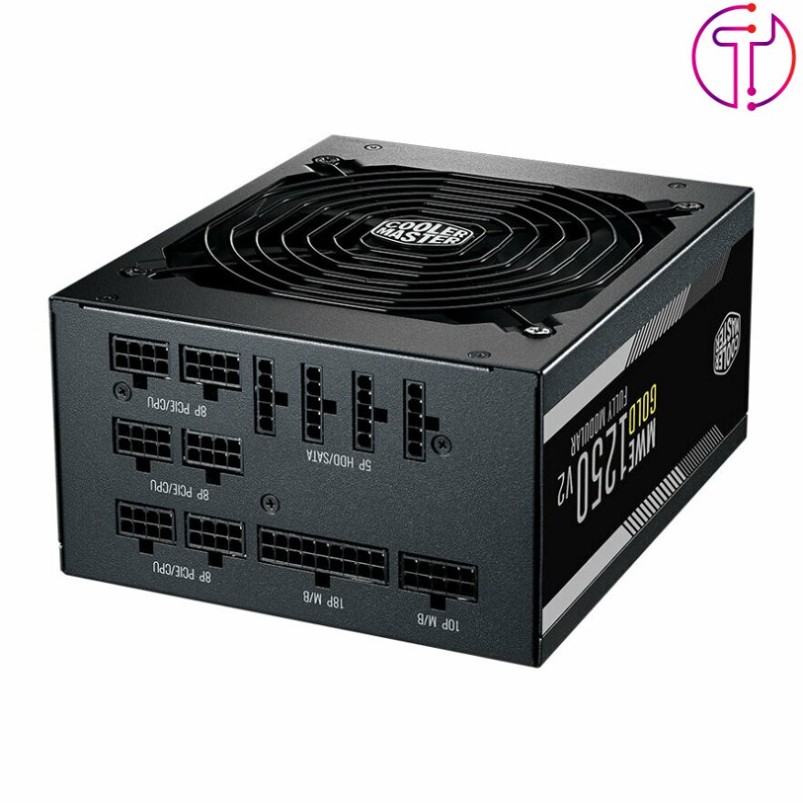 پاور 1250 وات کولر مستر MWE GOLD 1250 V2 ATX 3.0 Full Modular