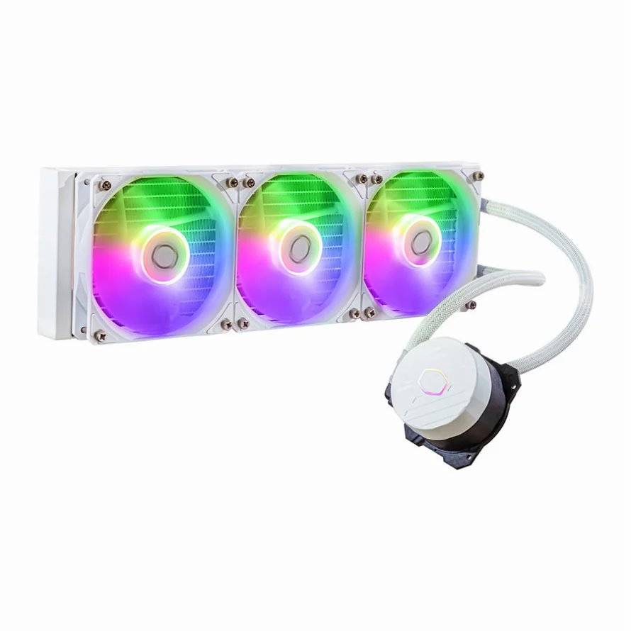 خنک کننده مایع پردازنده کولر مستر MASTERLIQUID 360L CORE ARGB WHITE