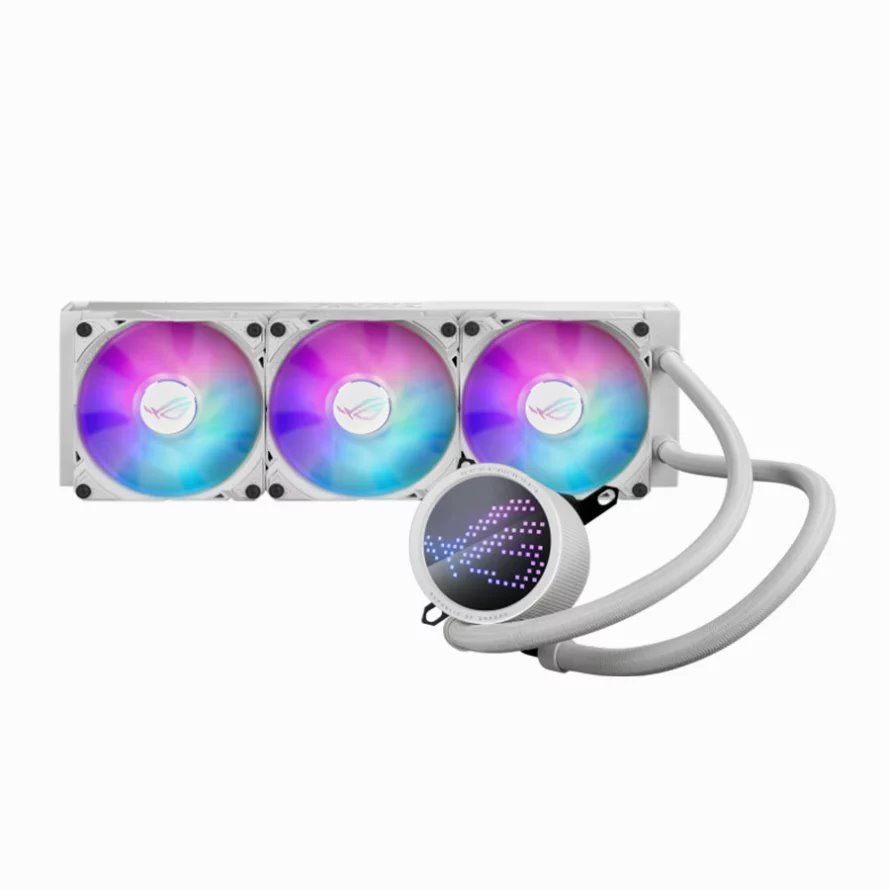 خنک کننده مایع پردازنده ایسوس ROG RYUO III 360 ARGB WHITE EDITION