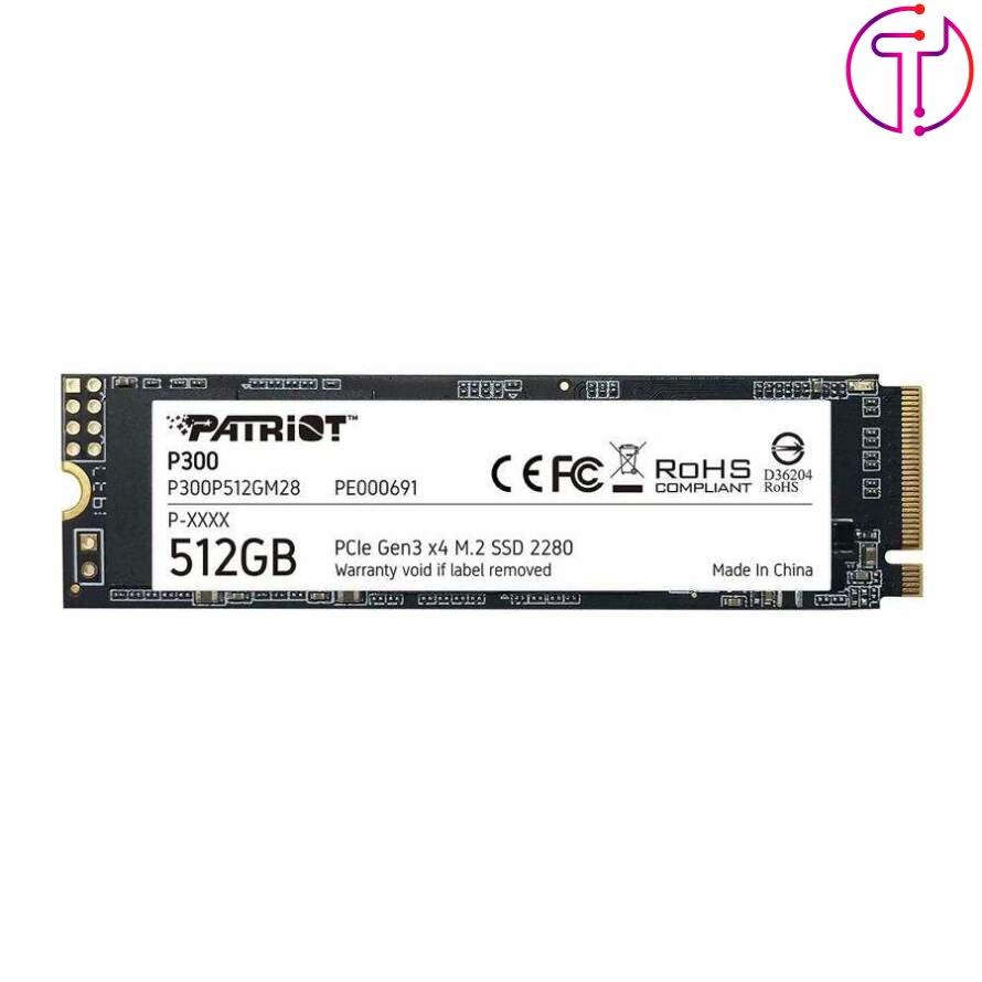اس اس دی پاتریوت P300 M.2 NVMe 512GB