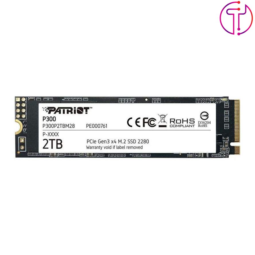 اس اس دی پاتریوت P300 SOLID STATE DRIVE M.2 NVMe PCIe 2TB