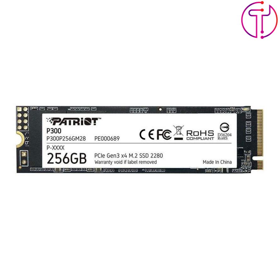 اس اس دی پاتریوت P300 M.2 2280 NVMe PCIe 256GB