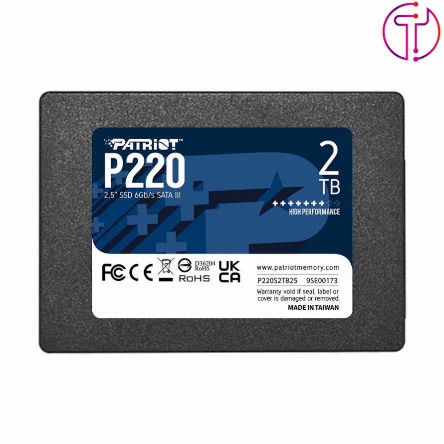 اس اس دی پاتریوت Patriot P220 SATA III 2.5inch 2TB
