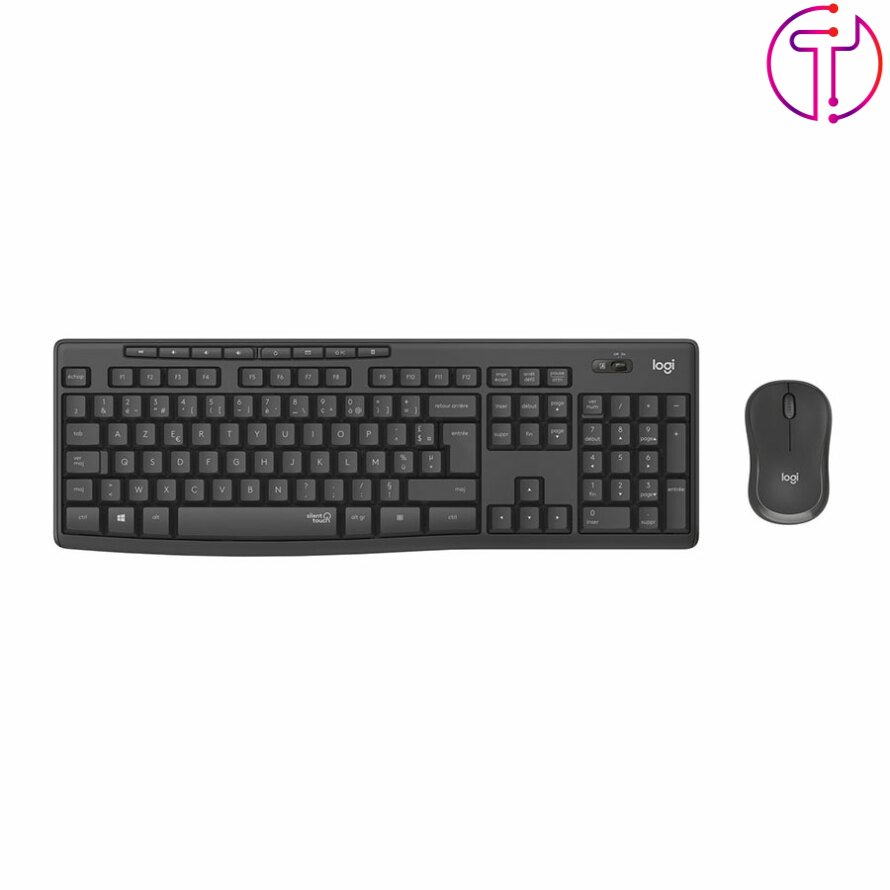 کیبورد و موس بی سیم لاجیتک MK295 Silent