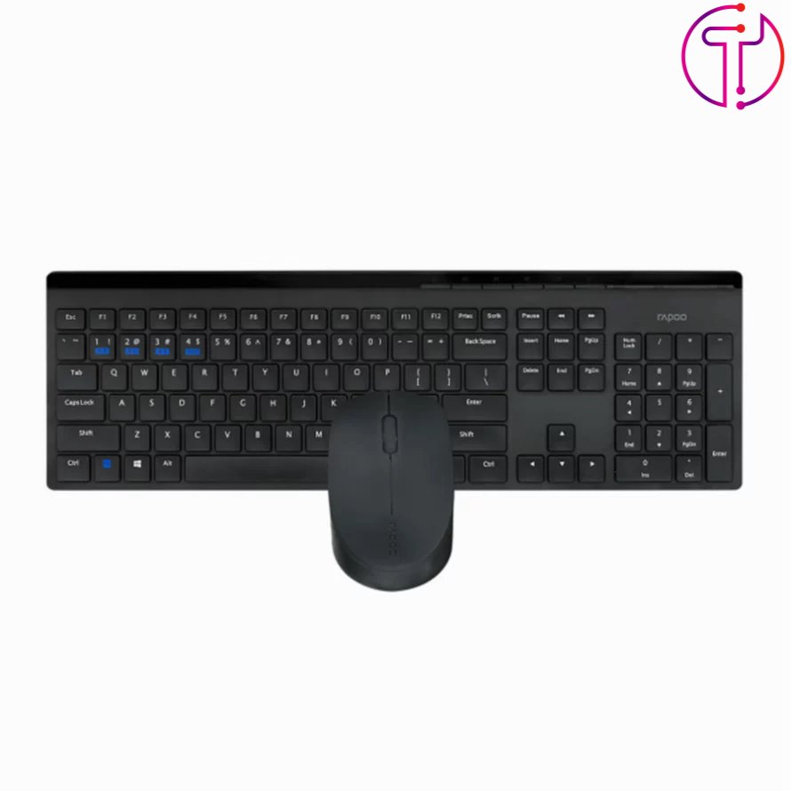 کیبورد و موس رپو 8110M Multi Mode Wireless/Bluetooth
