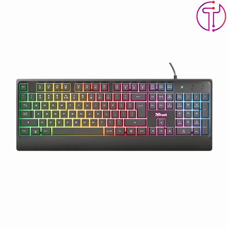 کیبورد گیمینگ تراست Ziva Gaming Led