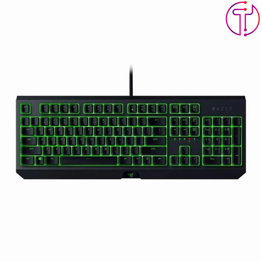 کیبورد گیمینگ مکانیکال ریزر BlackWidow Essential Green Switch