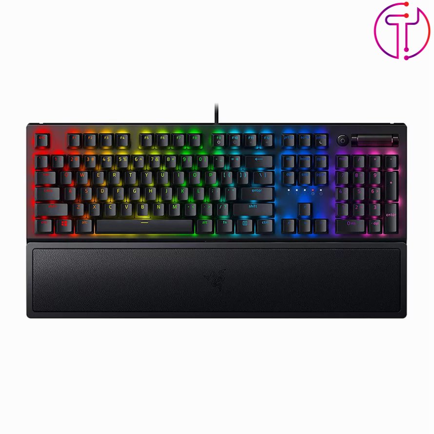 کیبورد مکانیکال گیمینگ ریزر BlackWidow V3 Yellow Switch