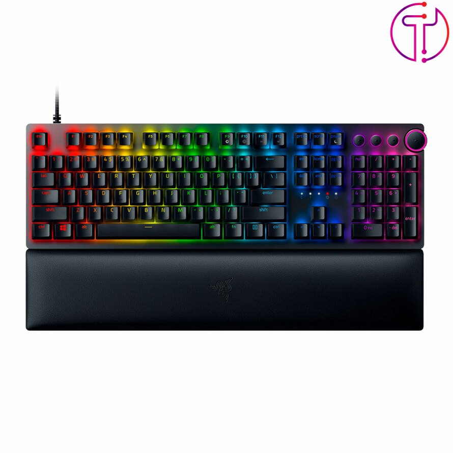کیبورد اپتیکال گیمینگ ریزر Huntsman V2 Red Switch