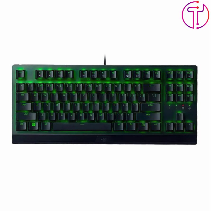 کیبورد گیمینگ مکانیکال ریزر BlackWidow X Tenkeyless Green Switch