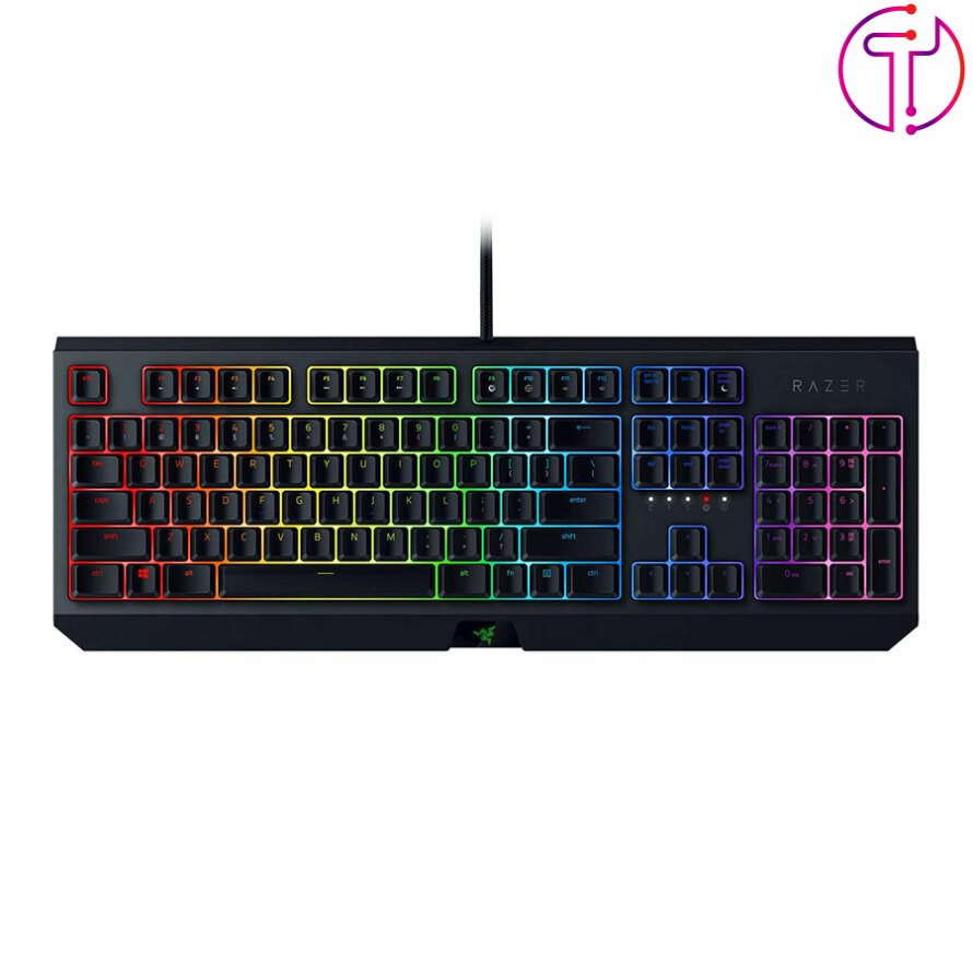 کیبورد مکانیکال گیمینگ ریزر Blackwidow 2019 Edition Green Switch