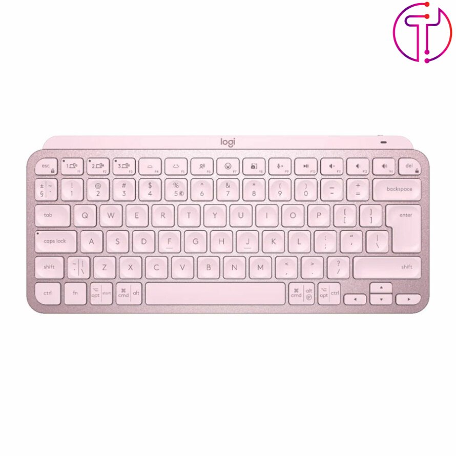 کیبورد بی سیم لاجیتک MX Keys Mini Rose