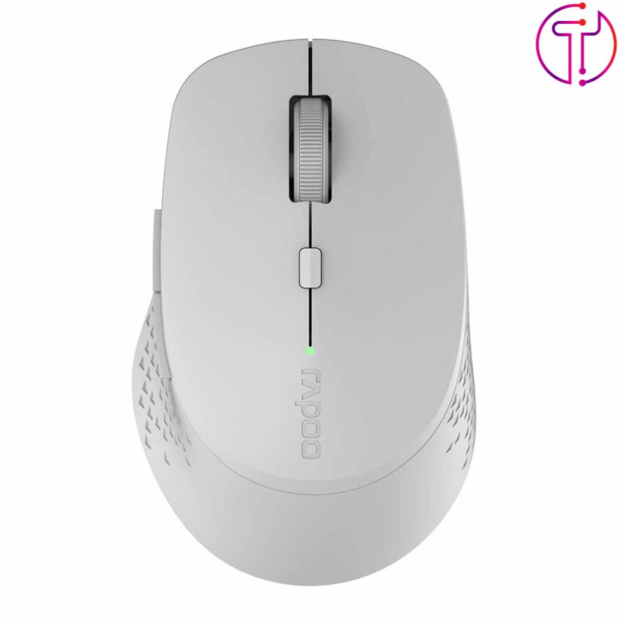 موس بلوتوث رپو M300 Silent Light Grey